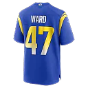 Zennovawear Alex Ward Los Angeles Rams Home Game Jersey - Royal