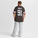 Zennovawear Alex Wright Cleveland Browns Team Game Jersey - Brown