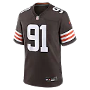 Zennovawear Alex Wright Cleveland Browns Team Game Jersey - Brown