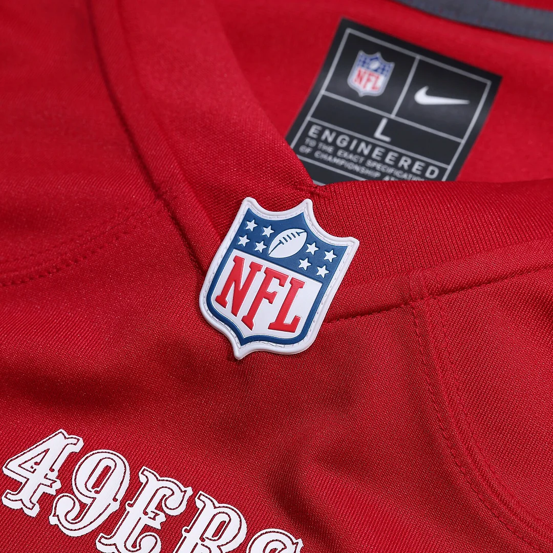 Zennovawear Alfred Collins San Francisco 49ers Team Game Jersey - Scarlet