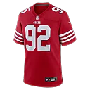 Zennovawear Alfred Collins San Francisco 49ers Team Game Jersey - Scarlet
