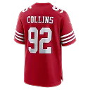 Zennovawear Alfred Collins San Francisco 49ers Team Game Jersey - Scarlet