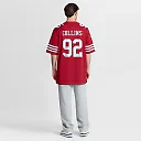 Zennovawear Alfred Collins San Francisco 49ers Team Game Jersey - Scarlet