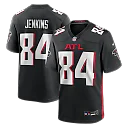 Zennovawear Alfred Jenkins Atlanta Falcons Game Retired Player Jersey - Black
