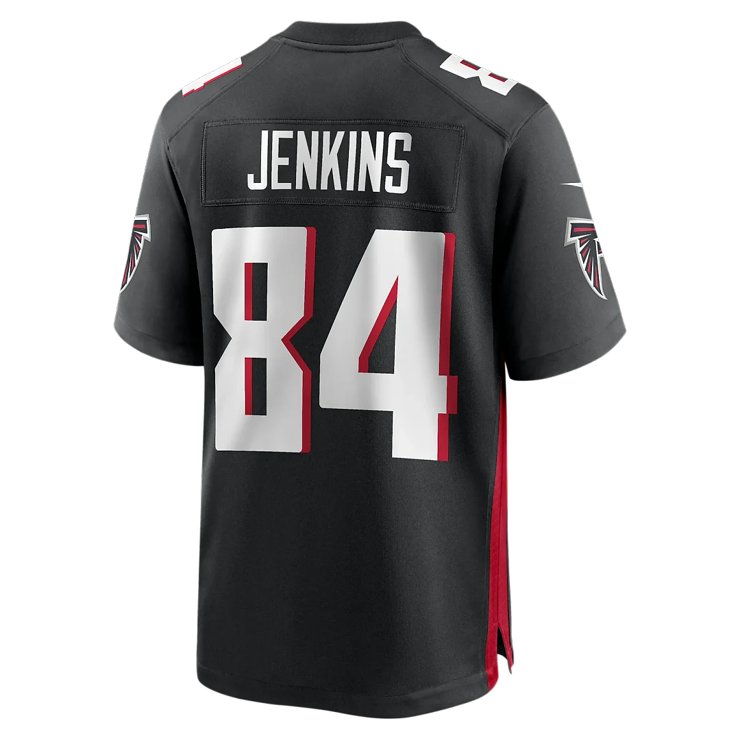 Zennovawear Alfred Jenkins Atlanta Falcons Game Retired Player Jersey - Black