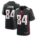 Zennovawear Alfred Jenkins Atlanta Falcons Game Retired Player Jersey - Black