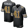 Zennovawear Alvin Kamara New Orleans Saints Alternate Game Jersey - Black