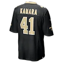 Zennovawear Alvin Kamara New Orleans Saints Game Jersey - Black