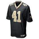 Zennovawear Alvin Kamara New Orleans Saints Game Jersey - Black
