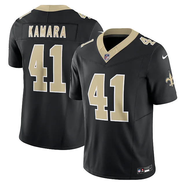 Zennovawear Alvin Kamara New Orleans Saints Vapor FUSE. Limited Jersey - Black