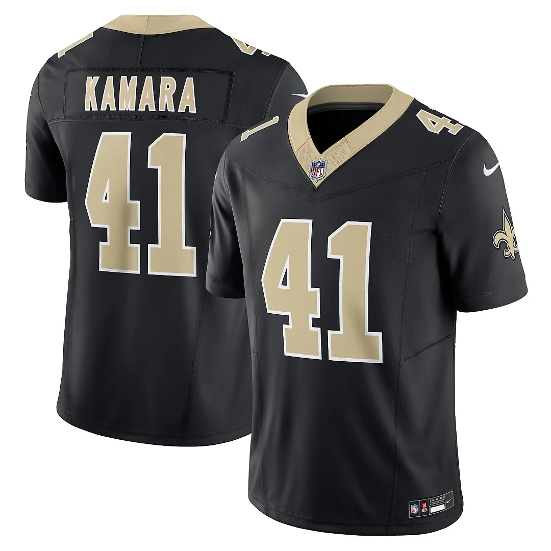 Zennovawear Alvin Kamara New Orleans Saints Vapor FUSE. Limited Jersey - Black
