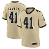 Zennovawear Alvin Kamara New Orleans Saints Gameday Golds Alternate Game Player Jersey - Gold