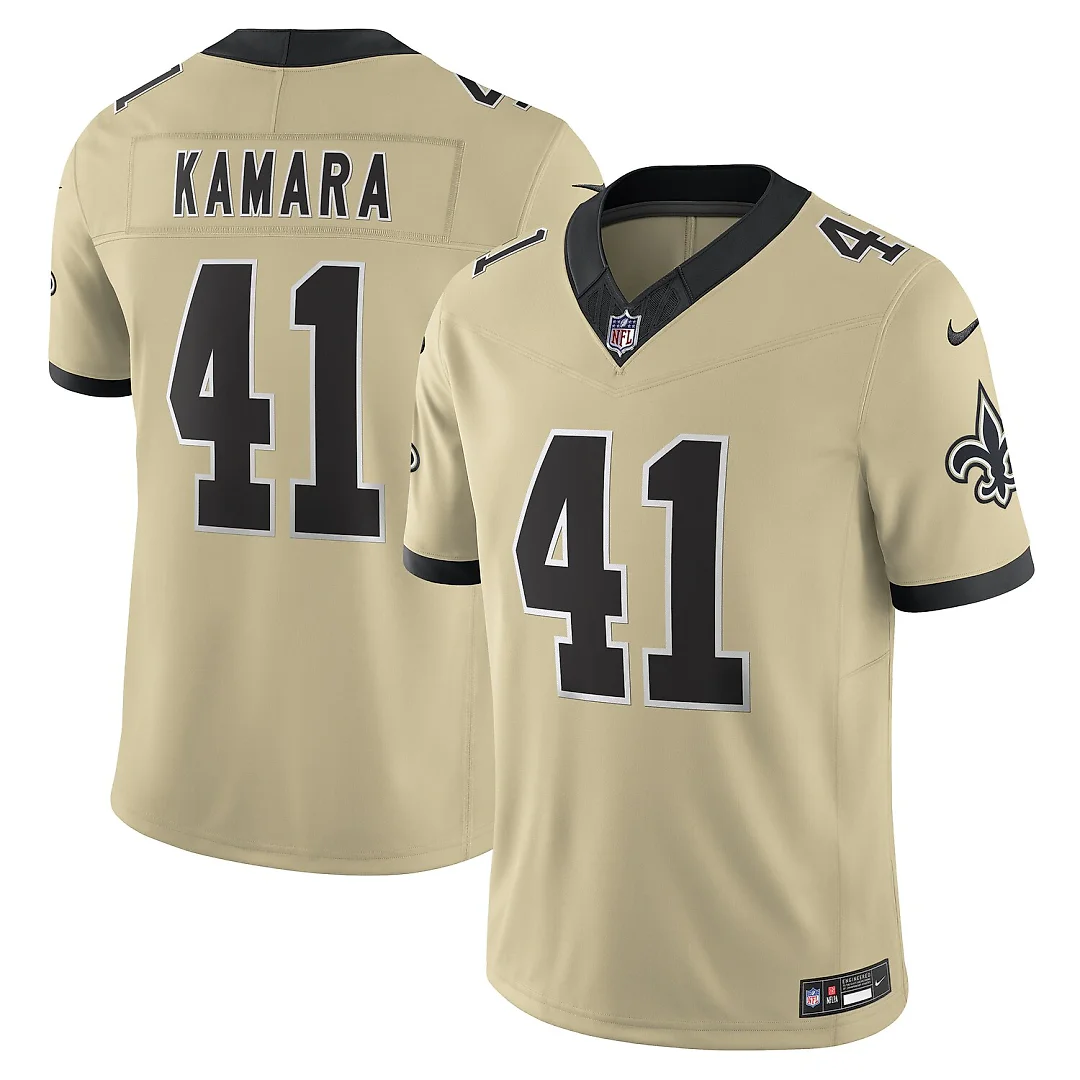 Zennovawear Alvin Kamara New Orleans Saints Gameday Golds Alternate Vapor FUSE. Limited Jersey - Gold