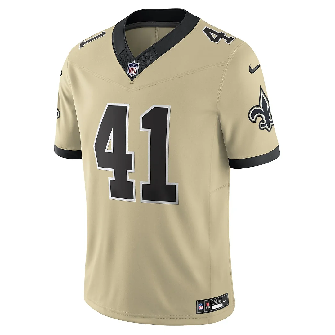 Zennovawear Alvin Kamara New Orleans Saints Gameday Golds Alternate Vapor FUSE. Limited Jersey - Gold