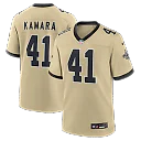 Zennovawear Alvin Kamara New Orleans Saints Gameday Golds Alternate Game Player Jersey - Gold
