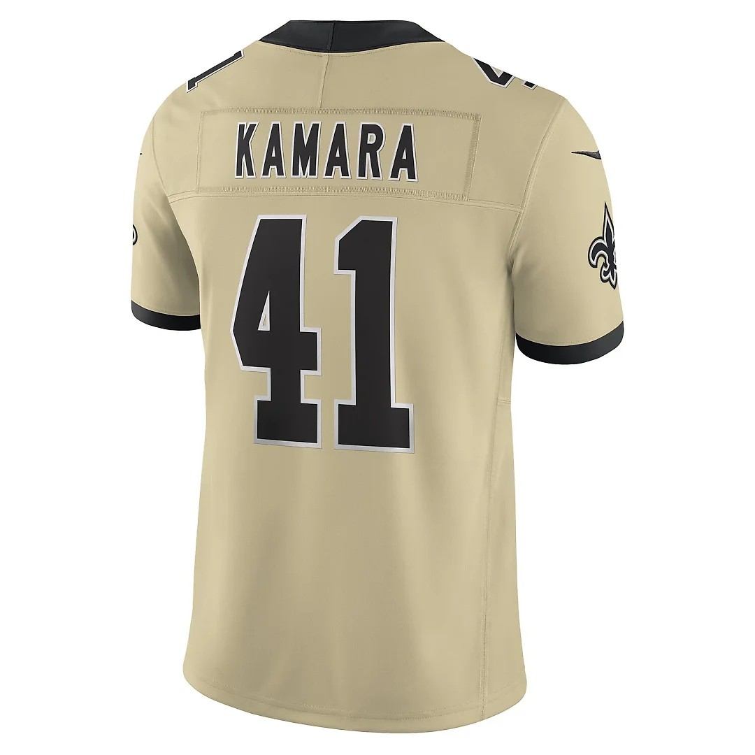 Zennovawear Alvin Kamara New Orleans Saints Gameday Golds Alternate Vapor FUSE. Limited Jersey - Gold