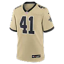 Zennovawear Alvin Kamara New Orleans Saints Gameday Golds Alternate Game Player Jersey - Gold