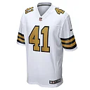 Zennovawear Alvin Kamara New Orleans Saints Alternate Game Jersey - White