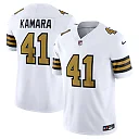 Zennovawear Alvin Kamara New Orleans Saints Alternate Vapor FUSE. Limited Jersey - White