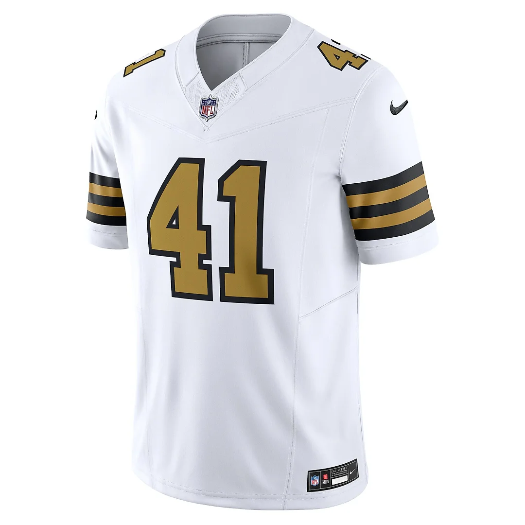 Zennovawear Alvin Kamara New Orleans Saints Alternate Vapor FUSE. Limited Jersey - White