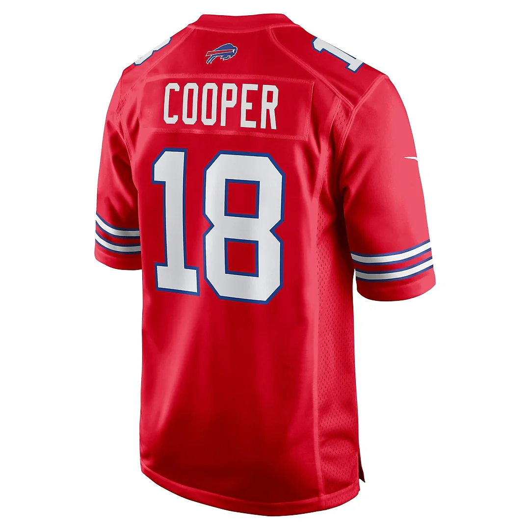 Zennovawear Amari Cooper Buffalo Bills Alternate Game Jersey - Red