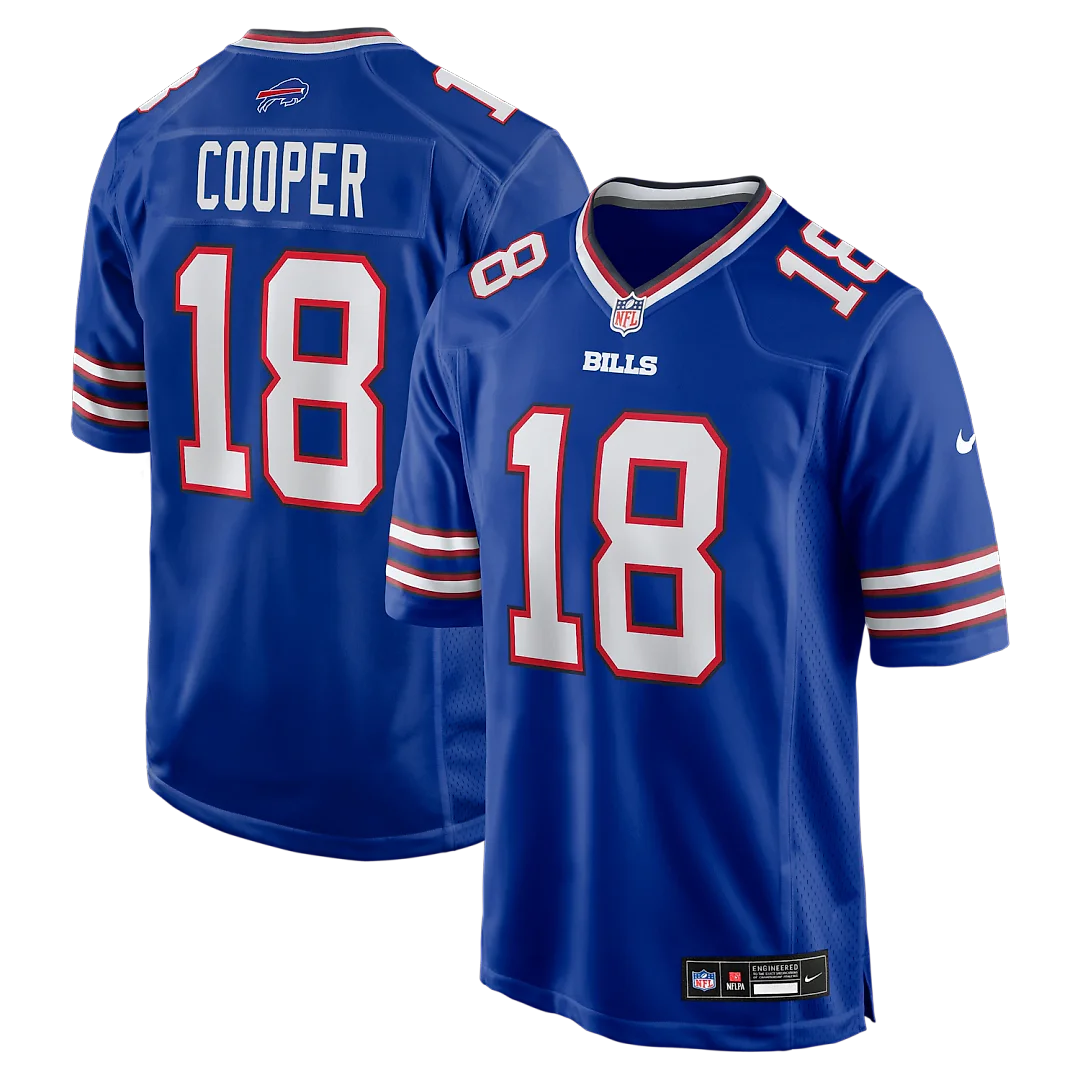 Zennovawear Amari Cooper Buffalo Bills Game Jersey - Royal