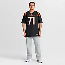 Zennovawear Amarius Mims Cincinnati Bengals Player Game Jersey - Black