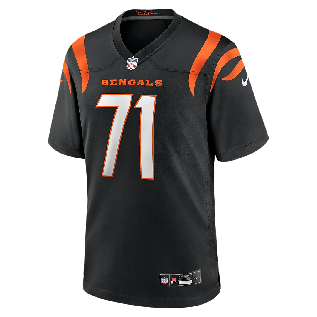 Zennovawear Amarius Mims Cincinnati Bengals Player Game Jersey - Black