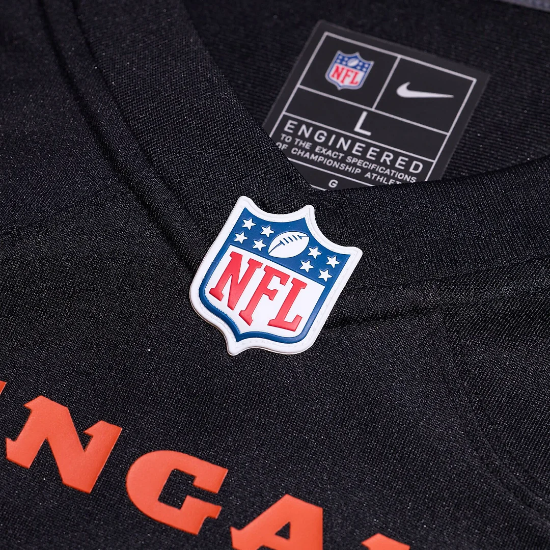 Zennovawear Amarius Mims Cincinnati Bengals Player Game Jersey - Black
