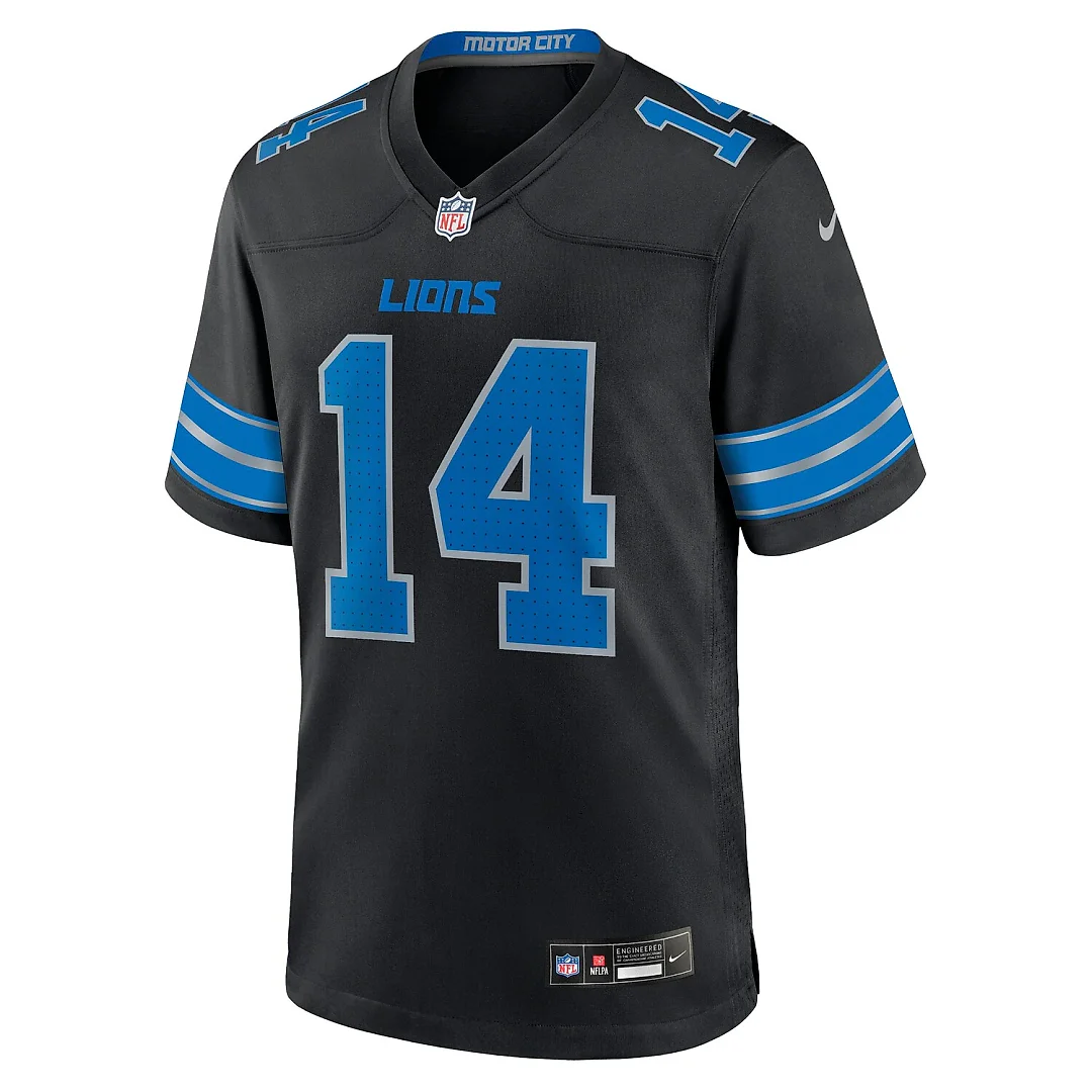 Zennovawear Amon-Ra St. Brown Detroit Lions 2nd Alternate Game Jersey - Black