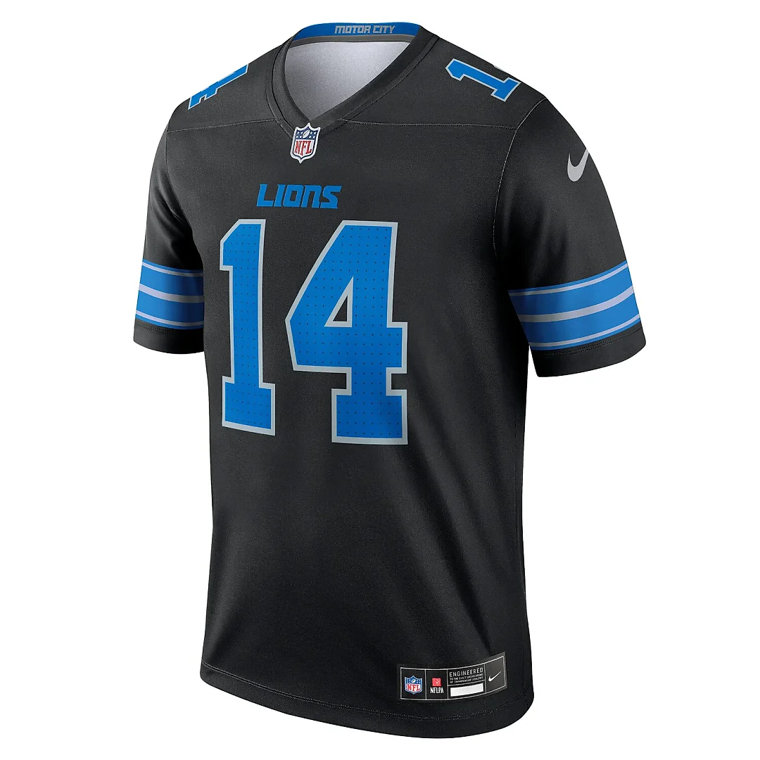 Zennovawear Amon-Ra St. Brown Detroit Lions Legend Player Performance Top - Black