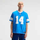 Zennovawear Amon-Ra St. Brown Detroit Lions Team Vapor FUSE. Stitched Limited Jersey - Blue