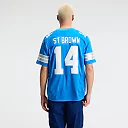 Zennovawear Amon-Ra St. Brown Detroit Lions Team Vapor FUSE. Stitched Limited Jersey - Blue