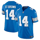 Zennovawear Amon-Ra St. Brown Detroit Lions Vapor FUSE. Limited Jersey - Blue