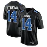 Zennovawear Amon-Ra St. Brown Detroit Lions Carbon Fashion Jersey - Carbon Black