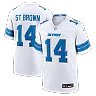 Zennovawear Amon-Ra St. Brown Detroit Lions Game Jersey - White
