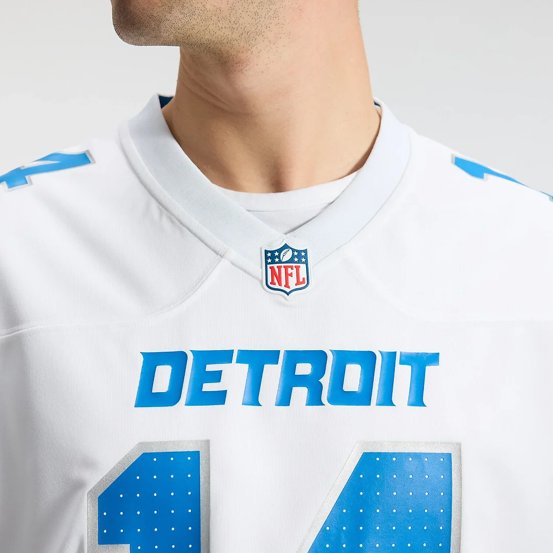 Zennovawear Amon-Ra St. Brown Detroit Lions Game Jersey - White