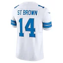 Zennovawear Amon-Ra St. Brown Detroit Lions Vapor FUSE. Limited Jersey - White