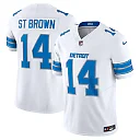 Zennovawear Amon-Ra St. Brown Detroit Lions Vapor FUSE. Limited Jersey - White