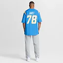 Zennovawear Andre James Los Angeles Chargers Team Game Jersey - Powder Blue