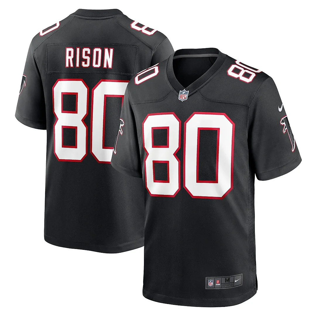 Zennovawear Andre Rison Atlanta Falcons Retired Player Jersey - Black
