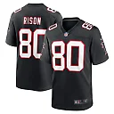 Zennovawear Andre Rison Atlanta Falcons Retired Player Jersey - Black