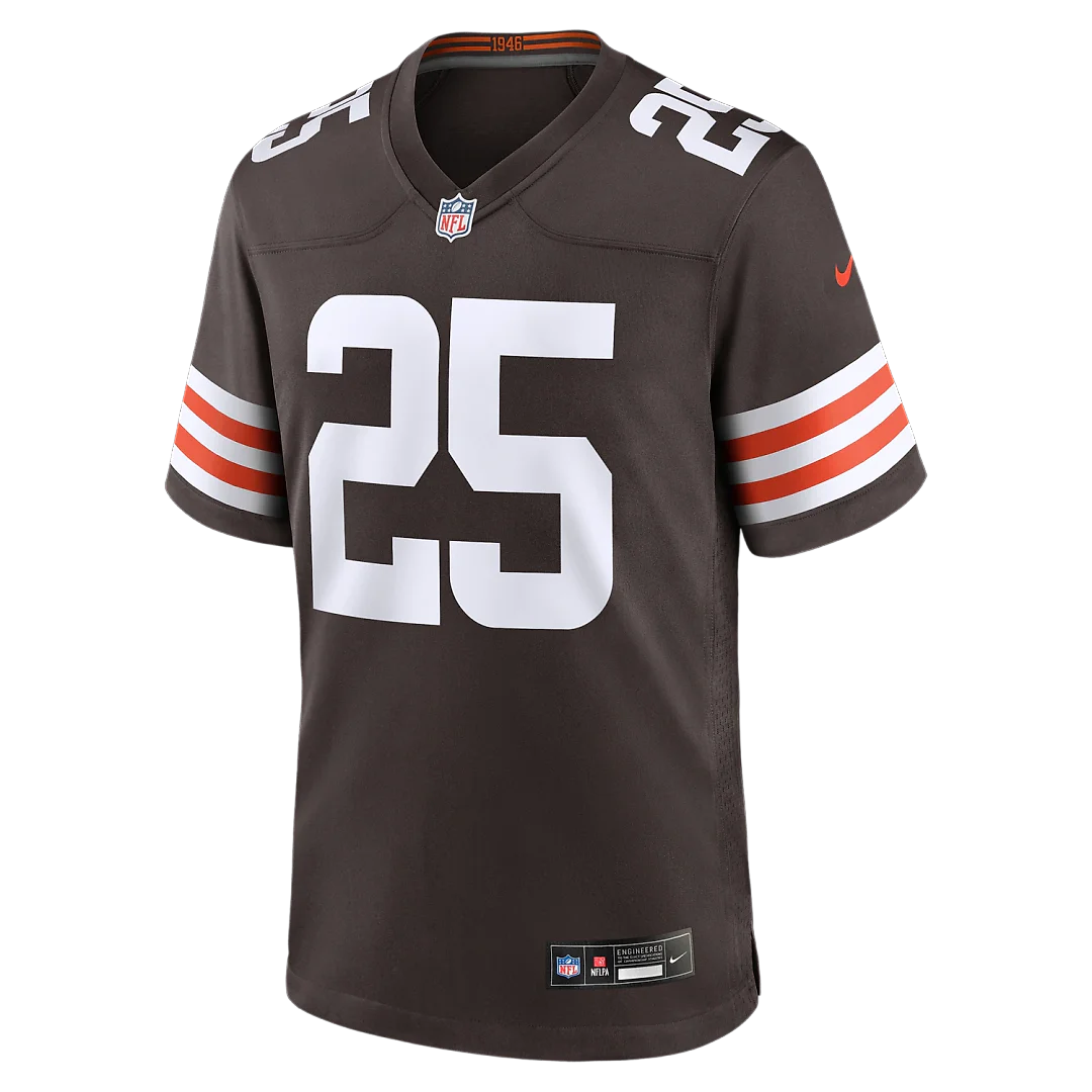 Zennovawear Andre Szmyt Cleveland Browns Team Game Jersey - Brown
