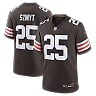 Zennovawear Andre Szmyt Cleveland Browns Team Game Jersey - Brown