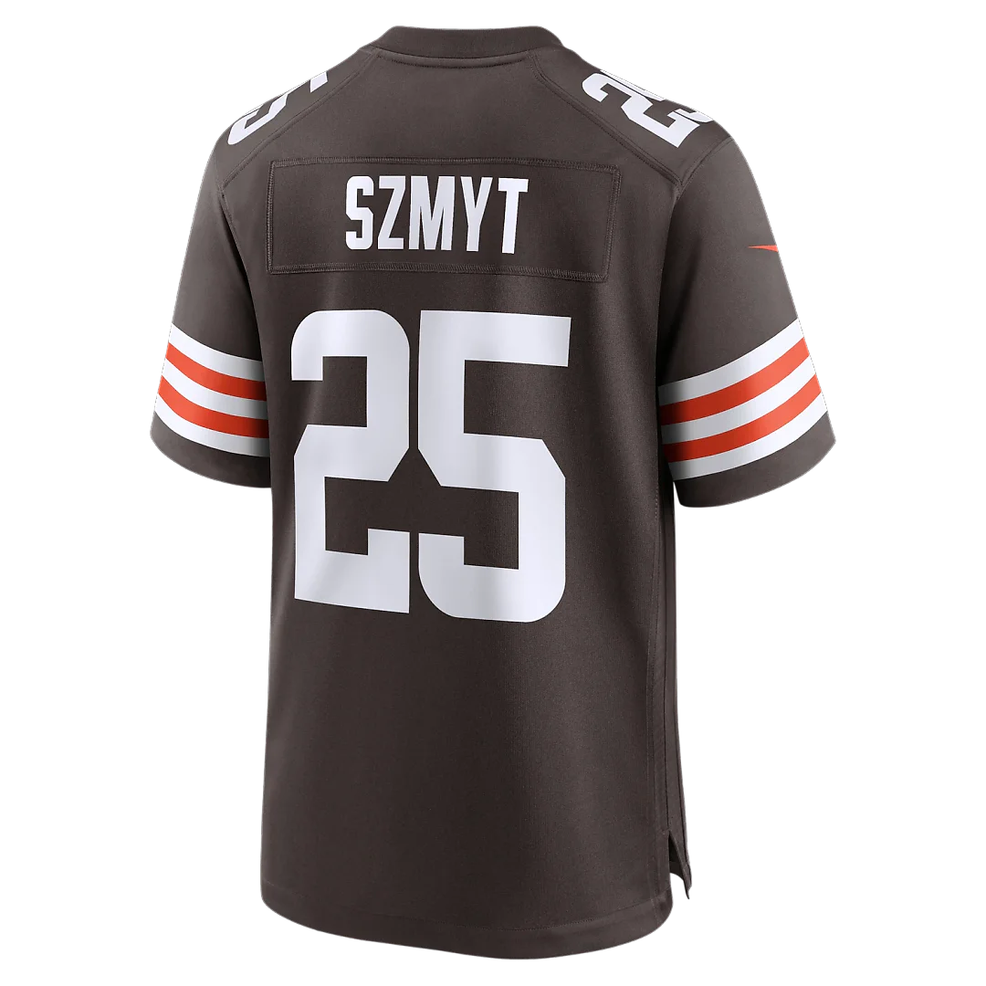 Zennovawear Andre Szmyt Cleveland Browns Team Game Jersey - Brown