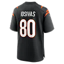 Zennovawear Andrei Iosivas Cincinnati Bengals Team Game Jersey - Black