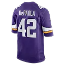 Zennovawear Andrew DePaola Minnesota Vikings Game Jersey - Purple