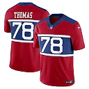 Zennovawear Andrew Thomas New York Giants Alternate Vapor FUSE. Limited Jersey - Century Red