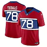Zennovawear Andrew Thomas New York Giants Alternate Vapor FUSE. Limited Jersey - Century Red