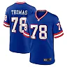 Zennovawear Andrew Thomas New York Giants Alternate Game Jersey - Royal